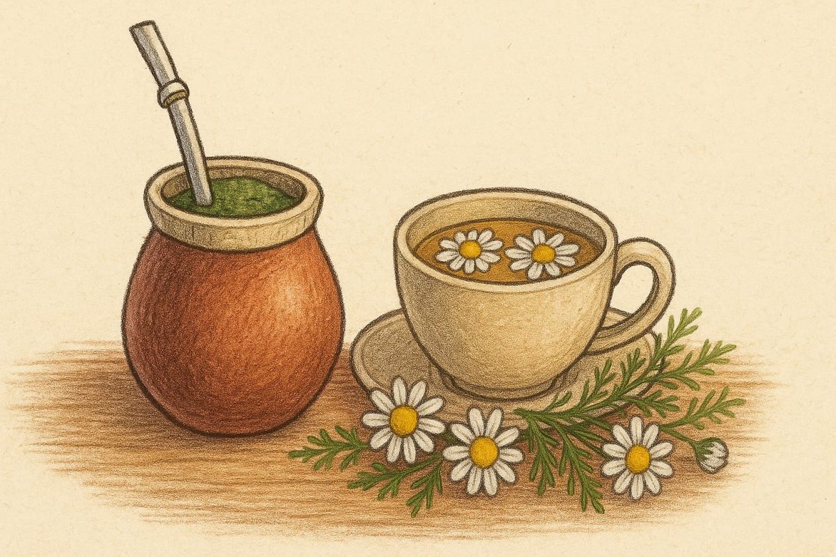 Chimarrão com Camomila