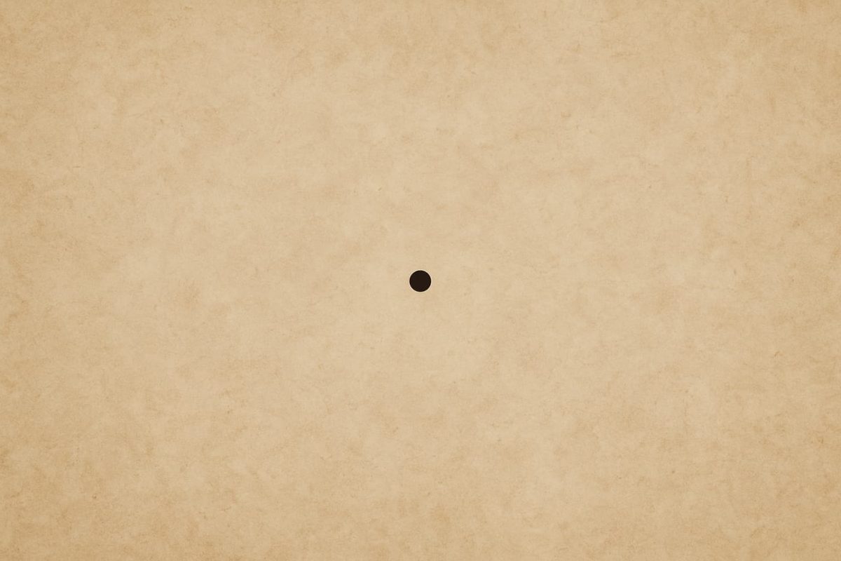 Geometria Sagrada O ponto e o Vazio